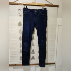 Hallhuber Dark Wash Skinny Stretch Jeans – Size 38